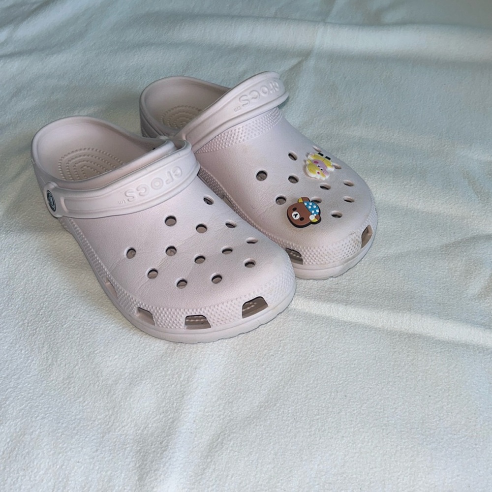 Light Pink Crocs